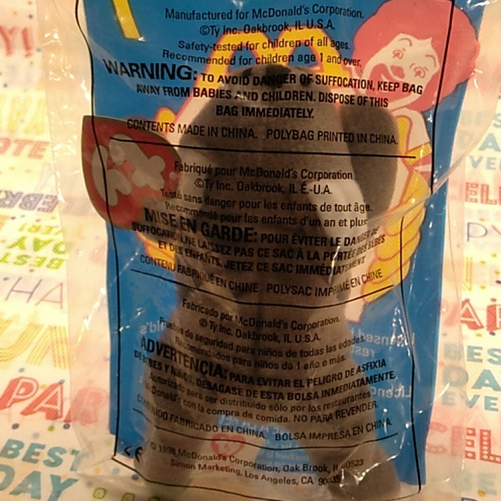 VINTAGE 1998 MCDONALD'S MEL BEANIE BABY
